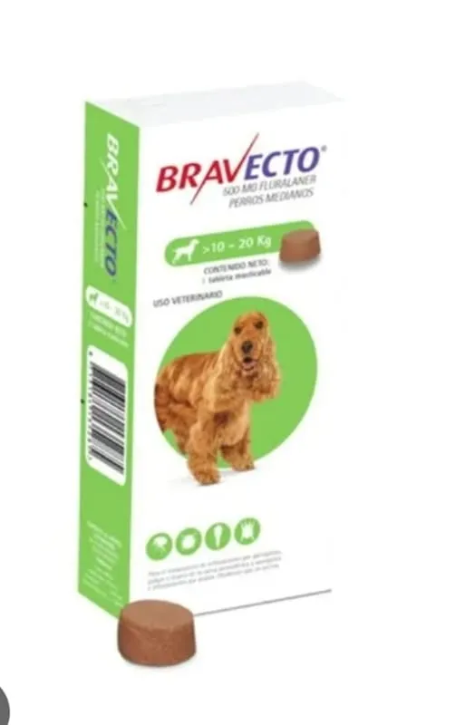 Bravecto 10 a 20 kg