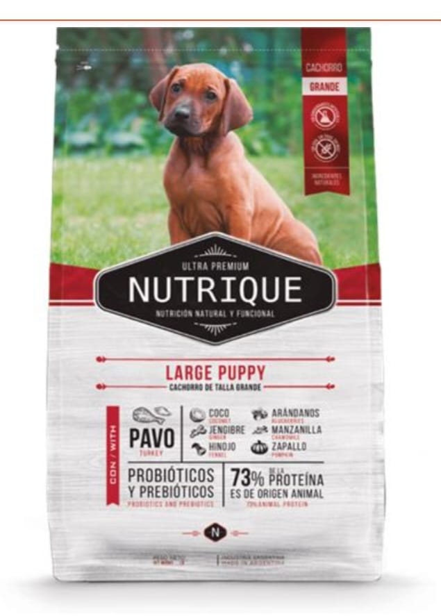 Cachorro raza grande 15 kg