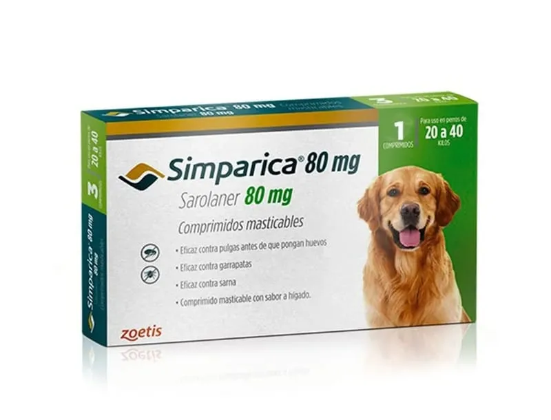 Simparica 20 a 40 kg