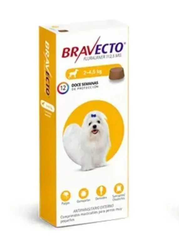Bravecto 2 a 4,5 kg
