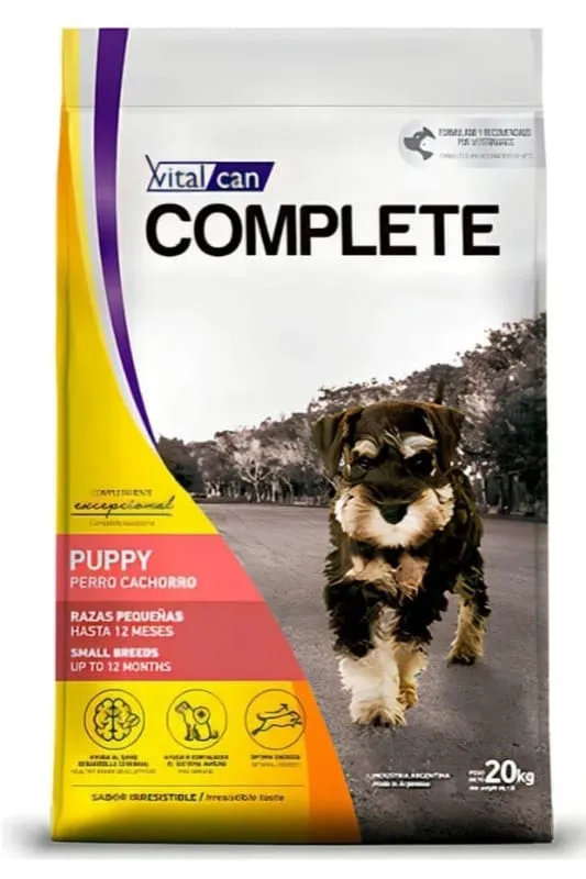 Cachorro raza pequeña 7,5 kg — Complete