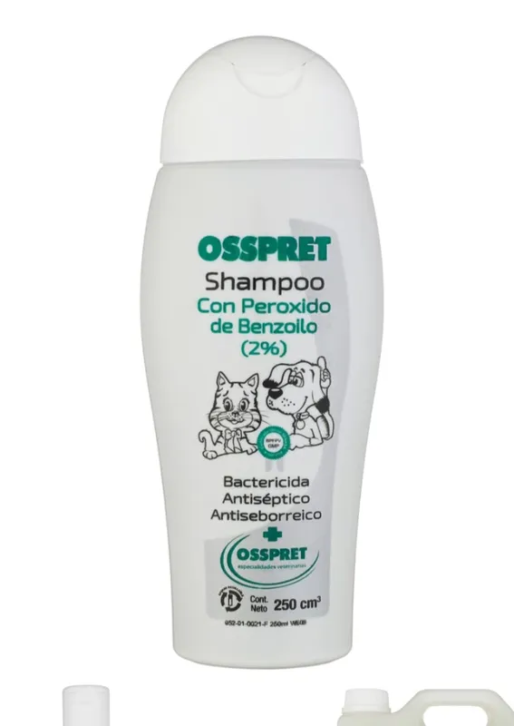 Shampoo peróxido de benzolio — Osspret
