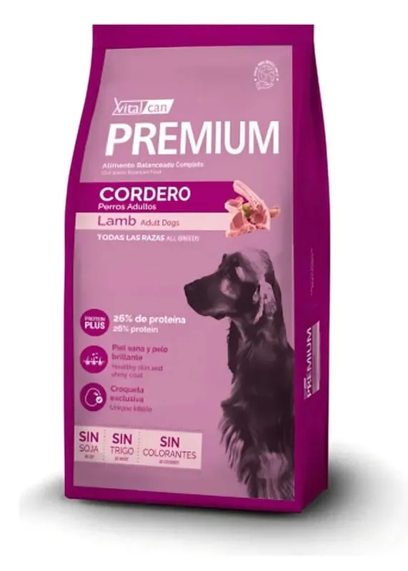 Adulto raza mediana cordero 20 kg