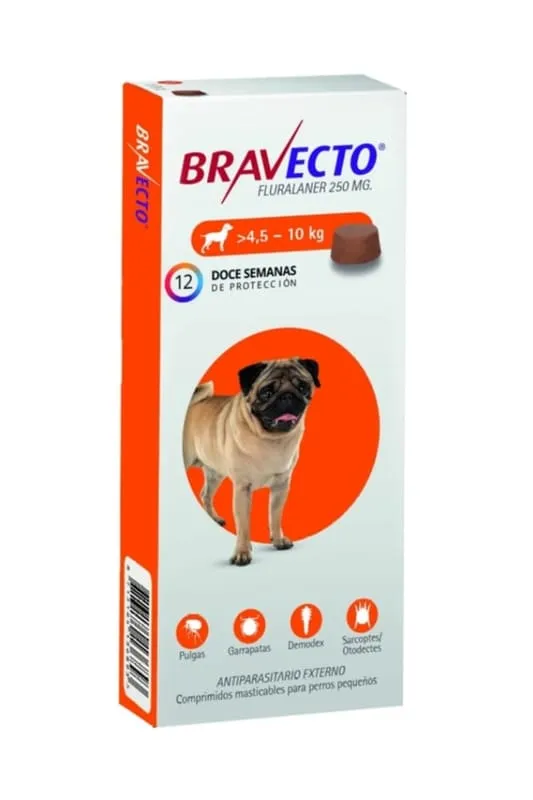 Bravecto 4,5 a 10 kg