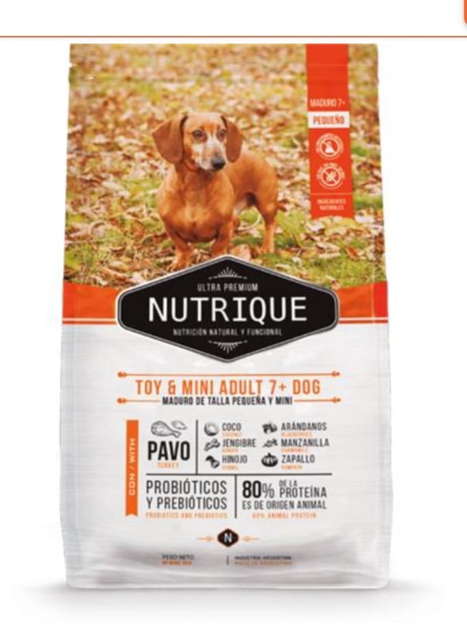 Adulto senior pequeño 3 kg — Nutrique