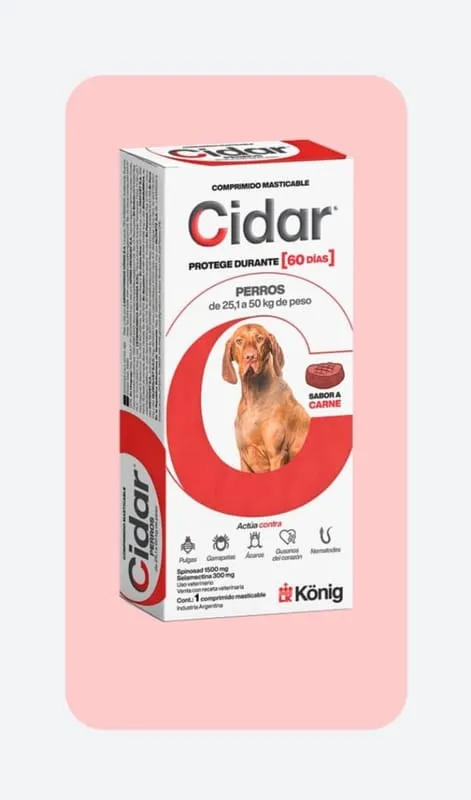 Cidar 25 a 50 kg