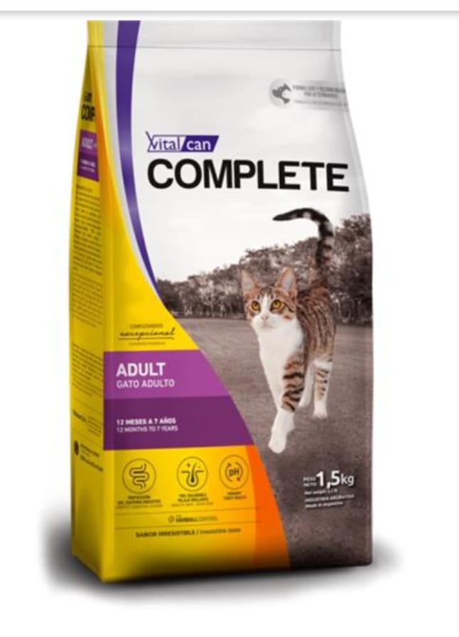 Gato adulto 15 kg — Complete