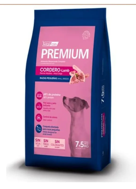 Adulto raza pequeña cordero 20 kg