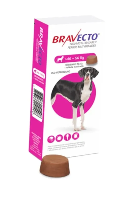 Bravecto 40 a 56 kg