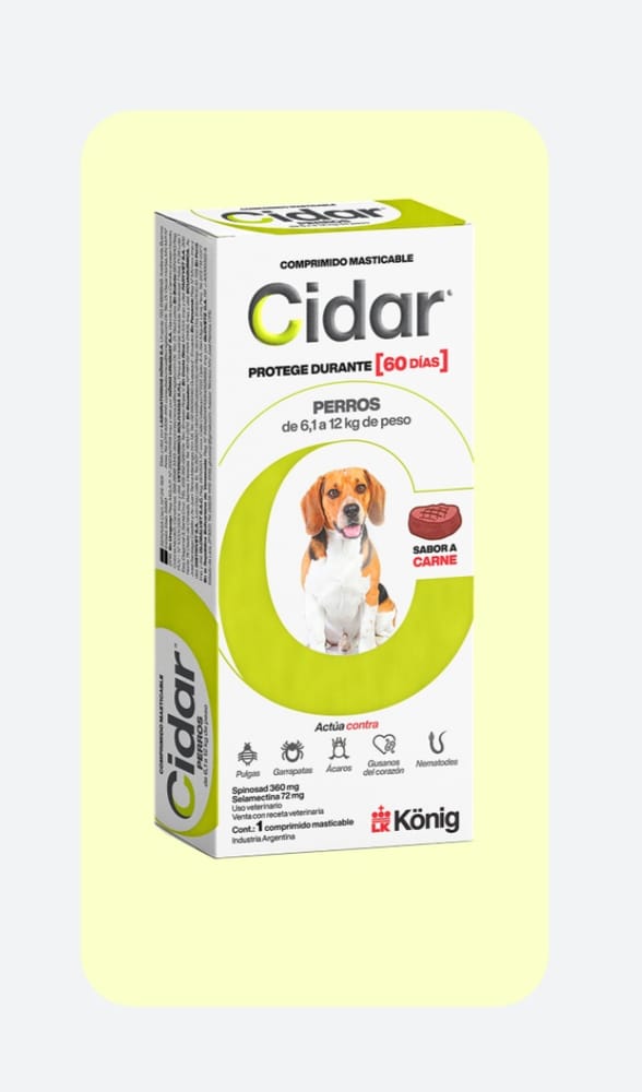 Cidar 6,1 a 12 kg