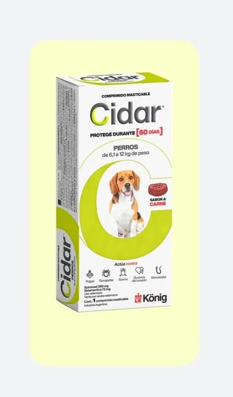 Cidar 6,1 a 12 kg
