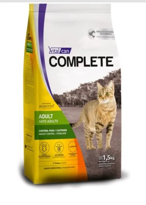 Adulto control peso/castrado 7,5 kg — Complete